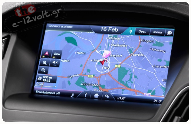 Ford with Sony infotainment system